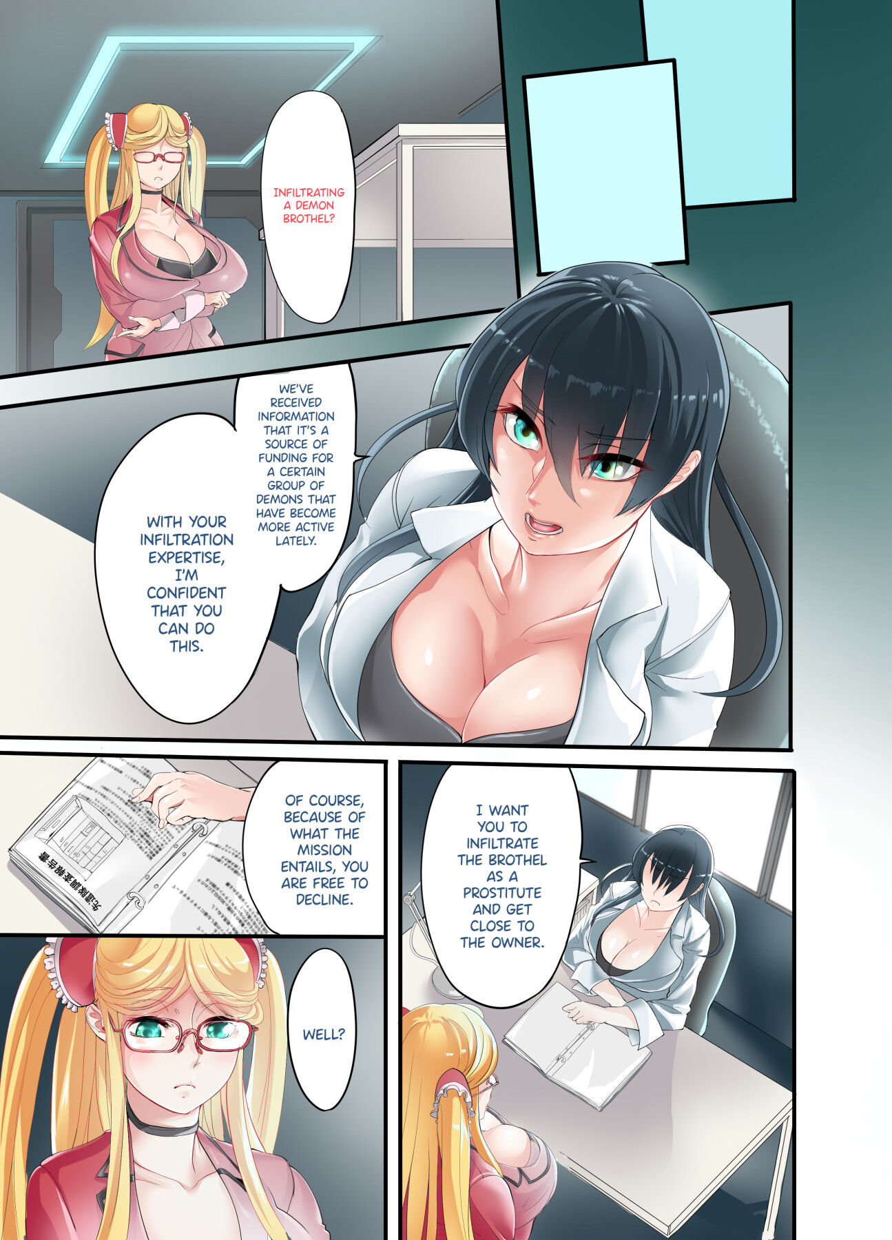 Hentai Manga Comic-Please Pray for Shizuru-Read-6